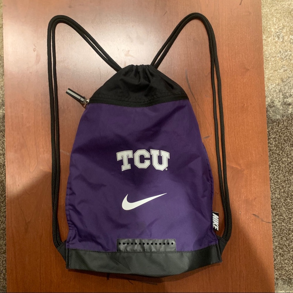 TCU Nike Drawstring Bag - Picture 2 of 4